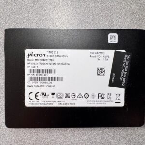 Major Brand 512GB 2.5" SATA SSD Drive